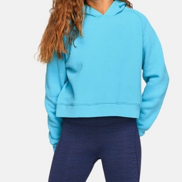 Outdoor voices nimbus hoodie in scout blue - Picture 2 of 6
